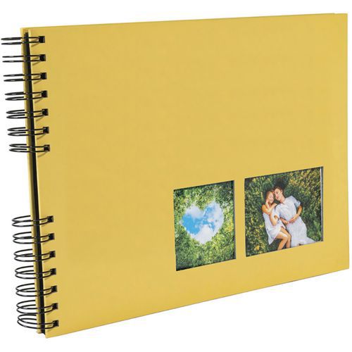 Album Photo Exacompta Authentik - 150 Photos, 50 Pages, Format 32x22 Cm - Couverture Vert Sauge