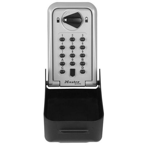 Master Lock - Boîte à clé 5426 - Zinc Noir/Gris - 173x103mm - Sécurisé et Durable