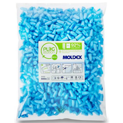 Bouchons D'oreille Spark PlugÂ® Detectable - Sac De 500 Paire