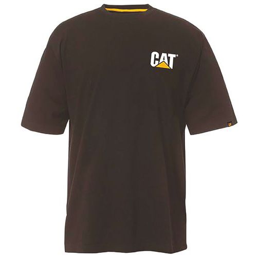 Caterpillar - T-shirt de travail homme noir XL - Coton 200 g/m² - Manches courtes - Confort durable