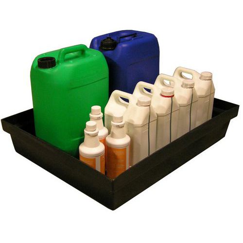 Plateau De Rétention Pehd Recyclé - 60l - Manutan