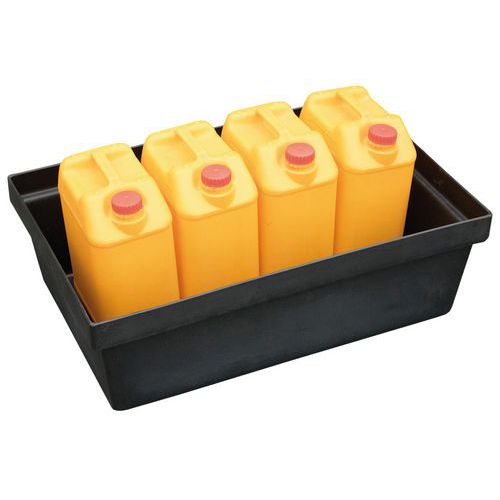 Plateau De Rétention Pehd Recyclé - 40l - Manutan