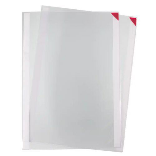 Lot De 2 Pochette Kang Adhésive A3 Rouge