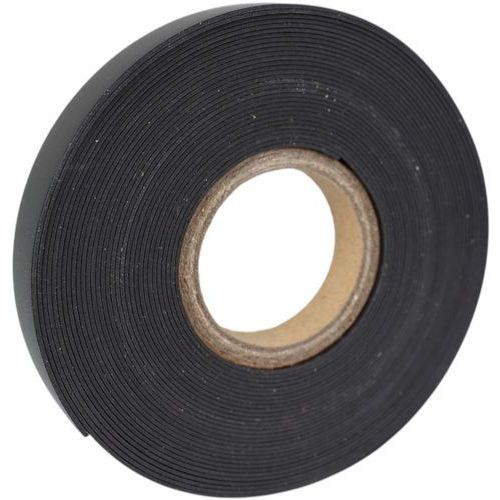 Bi-Office - Ruban Magnétique Noir Bisilque 10mm x 5m - Lean Management - Emballage Recyclable