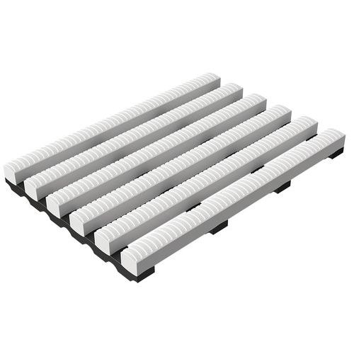 Caillebotis Heronrib 122 Cm X Ml Blanc