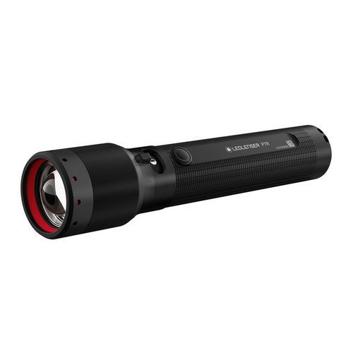 Ledlenser - Lampe Torche P7R Rechargeable - 2000 Lumens - IP68 - 150m Portée - Aluminium