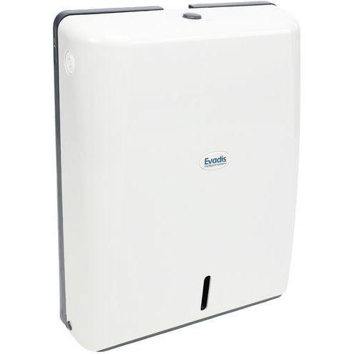 MPH1865 - Distributeur d'essuie-mains plié Z et V Blanc ABS 390mm - Capacité 272 essuie-mains - Éco-responsable