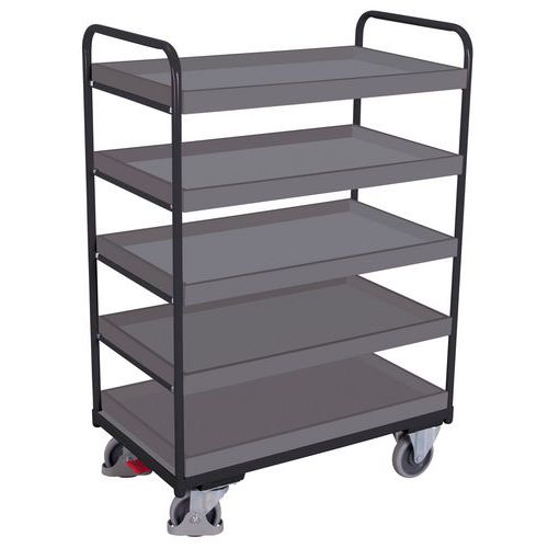 Chariot À Étagères Haut - Anthracite - Sw-600.214