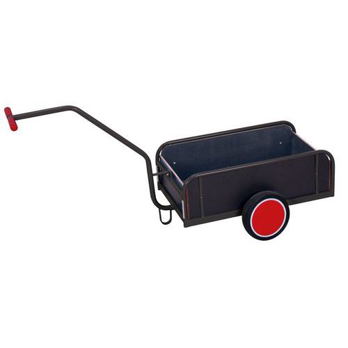 Chariot Manuel Avec Bordures - Anthracite - Zu-1284