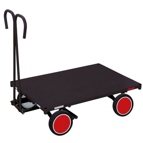 Remorque Manuelle Sans Ridelles - Anthracite - Zu-05121