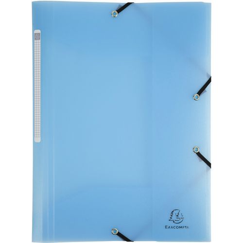 Chemise à lastiques Bleu Pastel En Polypropylène A4