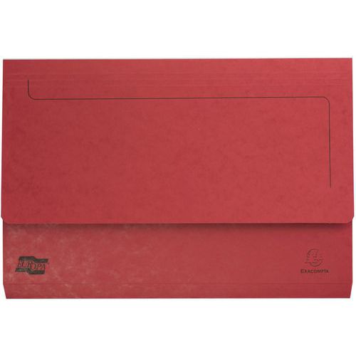 Chemise Poche Nf 265g Rouge A4