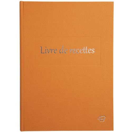 Livre De Recettes De 96 Pages En Orange