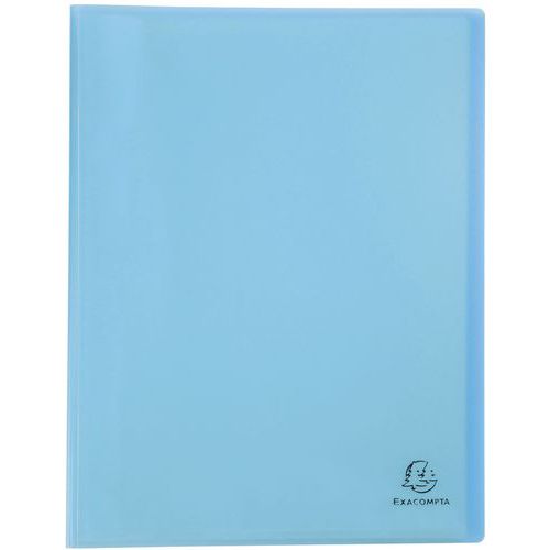 Protège-document Semi Rigide Bleu Pastel A4 à 80 Vues