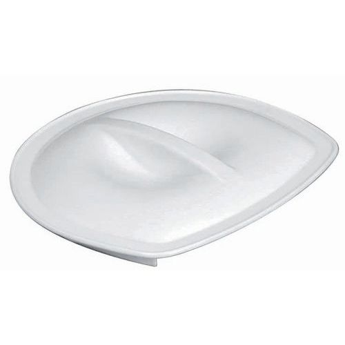 Gilac - Couvercle Bassin de Lit 2,5 L - Blanc - Accessibilité et Hygiène