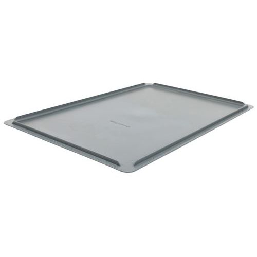 Manutan Expert - Couvercle pour bac norme Europe 600x400mm - Gris - Polypropylène recyclé 50% - 10 ans garantie