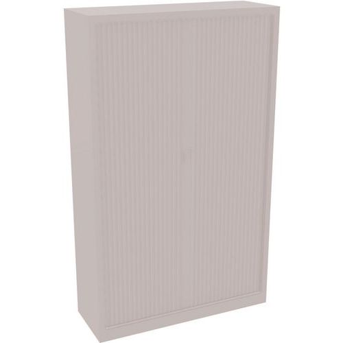 Armoire Métallique Rideaux Pvc H105xl100 Cm Gris Clair