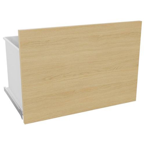 Bloc Tiroir Optionnel Mélaminé Chêne Clair