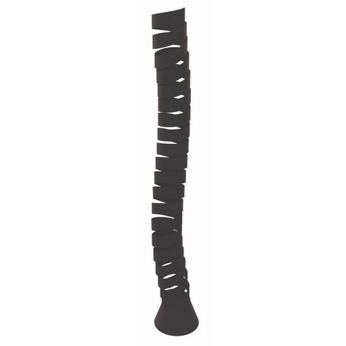 EOL - Montée de câble extensible noir 130 cm - 60% recyclé - Éco-responsable