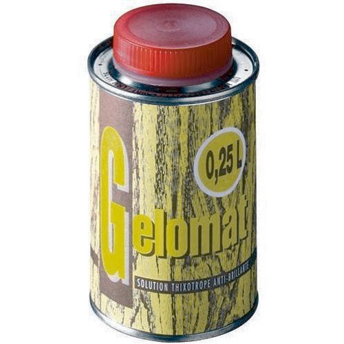 Additif Gelomat - Matifiant & Satinant - 0.25L - Intérieur/Extérieur - Finition Mate Transparente