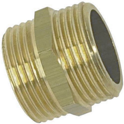 Boutte - Mamelon double mâle égal 280 - Laiton 15x21mm (1/2) - Raccord plomberie durable