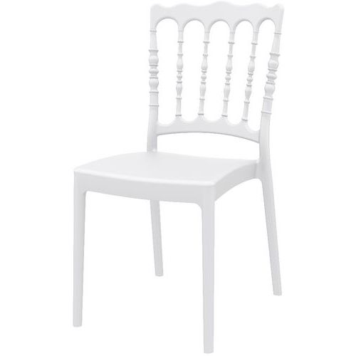 Chaise Empilable Blanc - Napoléon