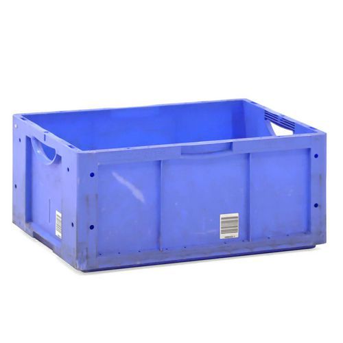 Kruizinga - Bac norme Europe reconditionné 600x400x270mm - 51L Bleu - Robuste et Éco-responsable