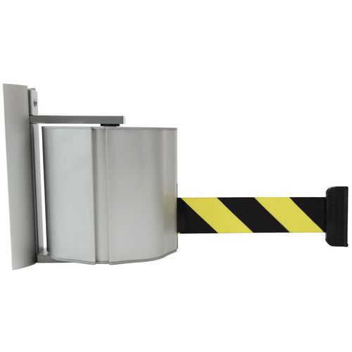Beltrac - Boîtier mural à sangle 3XL - Noir/jaune 22m - Aluminium - Éco-responsable
