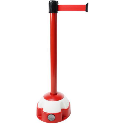 Poteau Sangle Sur Balise Pking Bal R/b Tube E T Sangle Roug