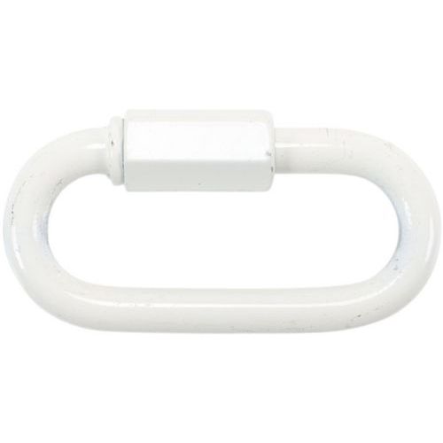 Godet - Maillon Rapide Blanc - Diamètre 6mm - Acier Robuste pour Chantier