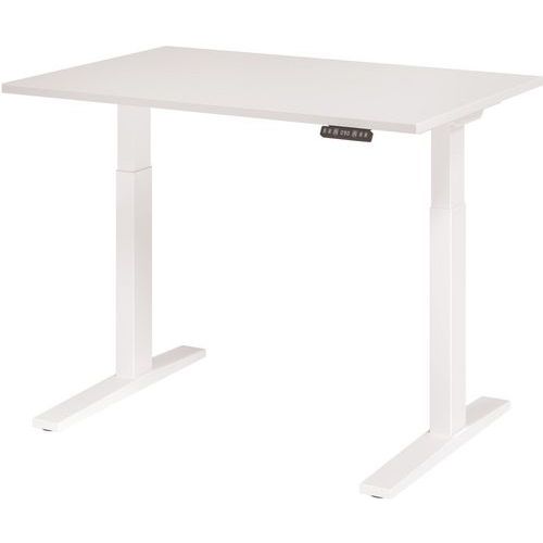 Bureau Électrique Xmka12 -120 X 80 Cm-blanc