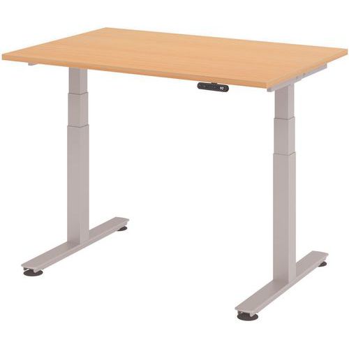 Bureau Électrique Mémoire 120 X 80 Cm Hêtre