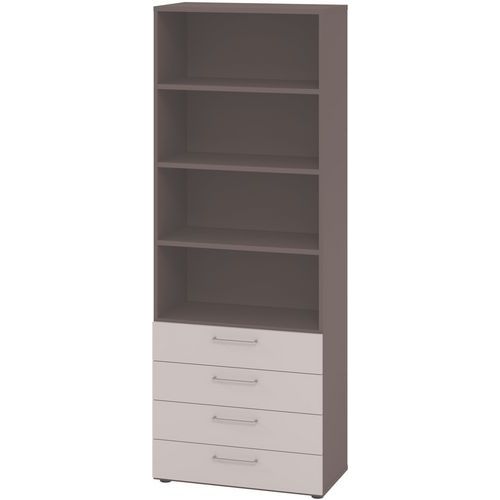 Étagère À 4 Tiroirs Et 4 Niveaux Advanced-graphite-gris