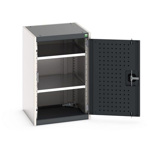 Armoire Cubio 1 porte 2 tablettes 100kg 525mm - Bott