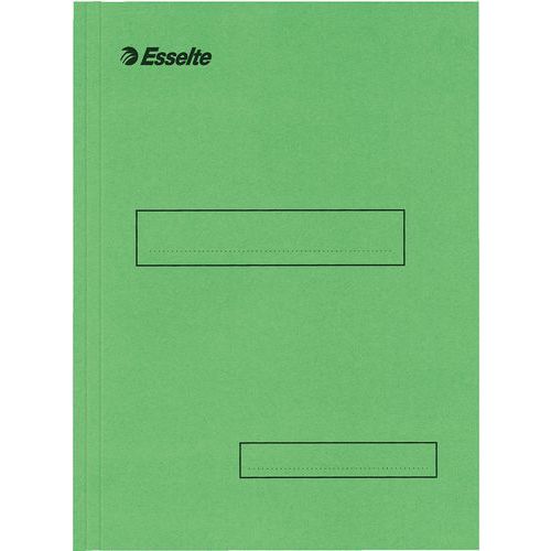 Sous-dossier En Carton Kraft A4 1 Rabat Vert