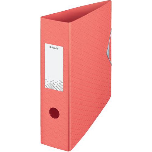Classeur à Levier Polyfoam Colour'breeze Corail
