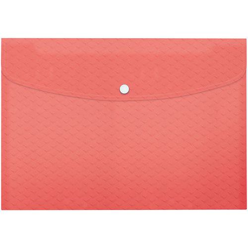 Porte-documents A4 Polypro Colour'breeze Lot De 3 Corail