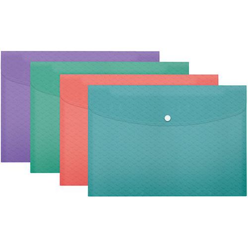 Porte-documents A4 Polypro Colour'breeze Assortis