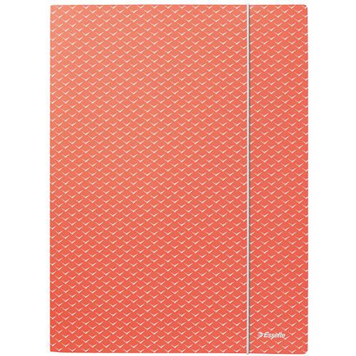 Chemise à 3 Rabats En Carton Colour'breeze Corail