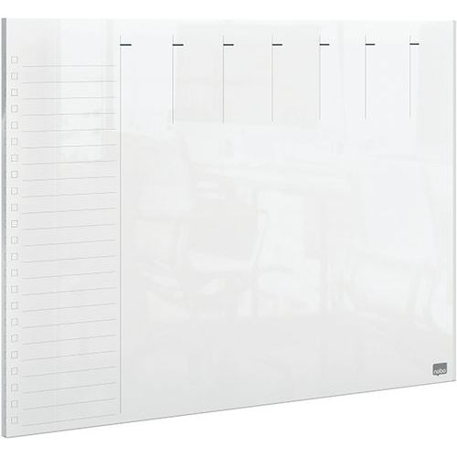 Mini Tableau Blanc Agenda Hebdomadaire A4 De Bureau Ou Mural