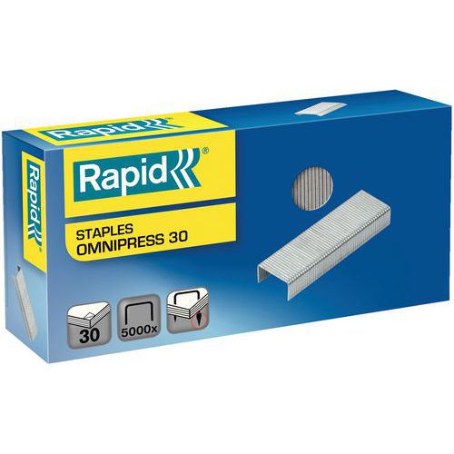 Agrafe Omnipress 30. Boîte De 5000