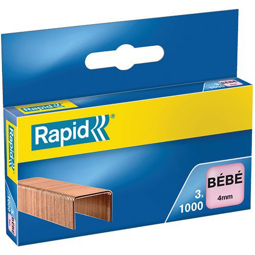 Agrafe Bébé Cuivrée. De 2000 + 1000