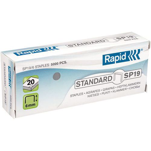 Agrafe Standard Sp19. De 3x5000