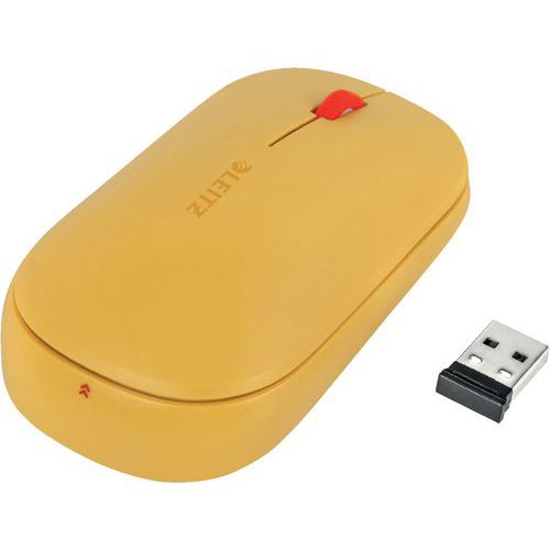 Souris Sans Fil Cosy Jaune