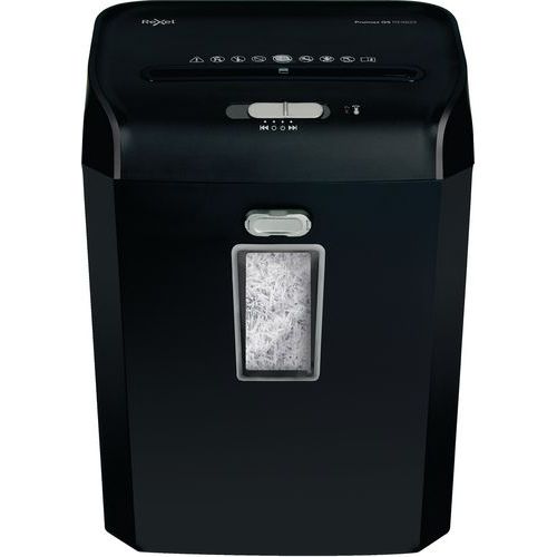 Destructeur De Documents De Papier Coupe Croisée Promax Qs Rex823 Noir