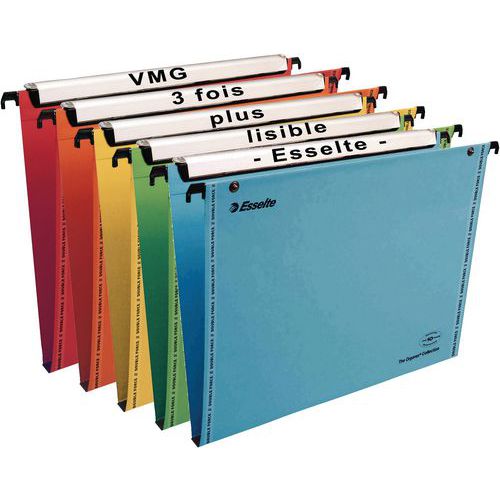 Dossier Suspendu Vmg - Fond 15 En Carton Assortis