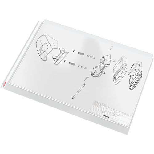 Pochette Perforée A3 - Polypro - Paysage-85 Microns