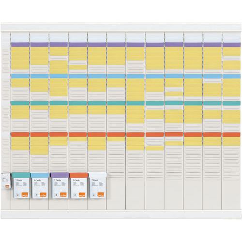 Kit à Fiches T - 12 Colonnes Indice 2 - 32 Fentes