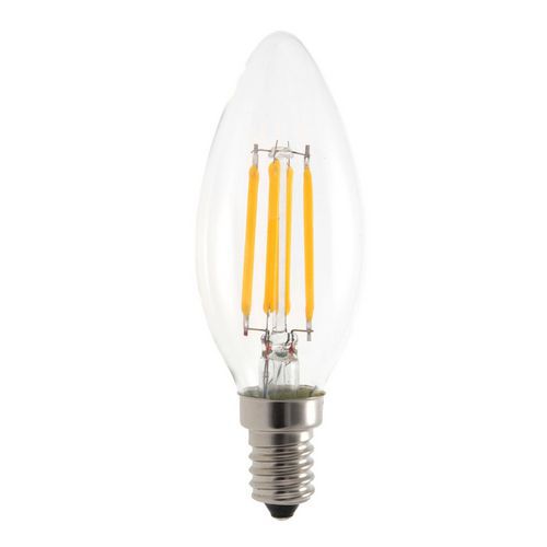 Ampoule à Filament Led Olive C35 4w / 470lm Culot E14 2700k