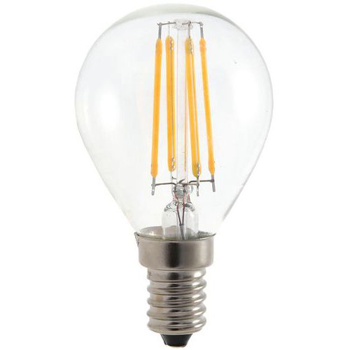 Ampoule à Filament Led Mini-sphérique P45 4w/470lm E14 2700k